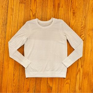 Lululemon -White Long Sleeve